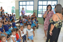 Entrega dos Kits Escolares na Umei Cândida Ferreira (26)