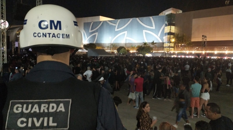 Operação para garantir a segurança no show de João Gomes foi positiva na avaliação da Guarda Civil